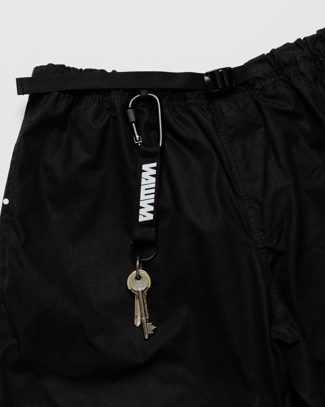 Water Resistant Zama Pants - Black — belt loop carabiner styling
